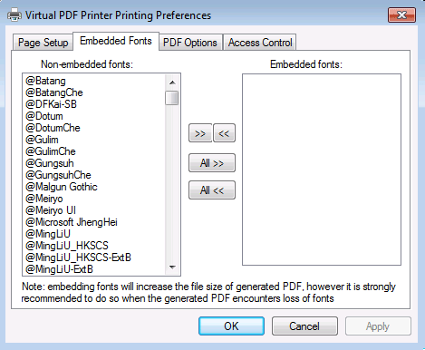Create PDF with Virtual PDF Printer on Windows 10, Windodws x64 x86