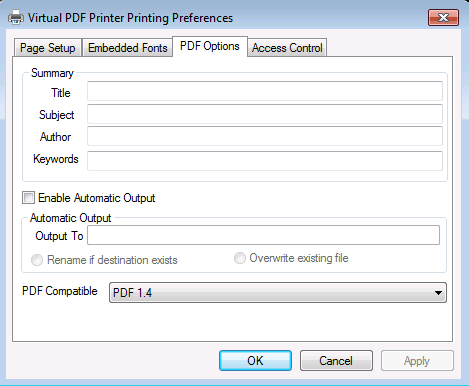 Pdf Printer Windows 8